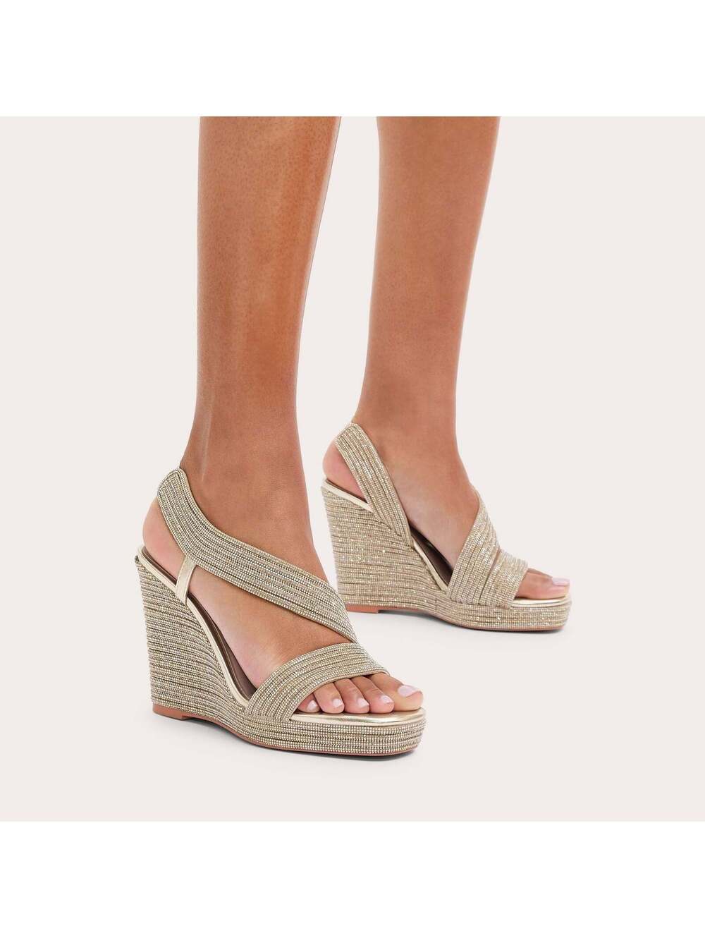 Carvela Gala 110 Jewel Gold EU 38.5 / US 7.5